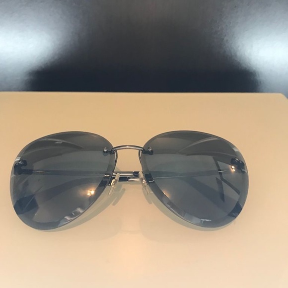 Channel pilot aviator sunglasses - Picture 3 of 5